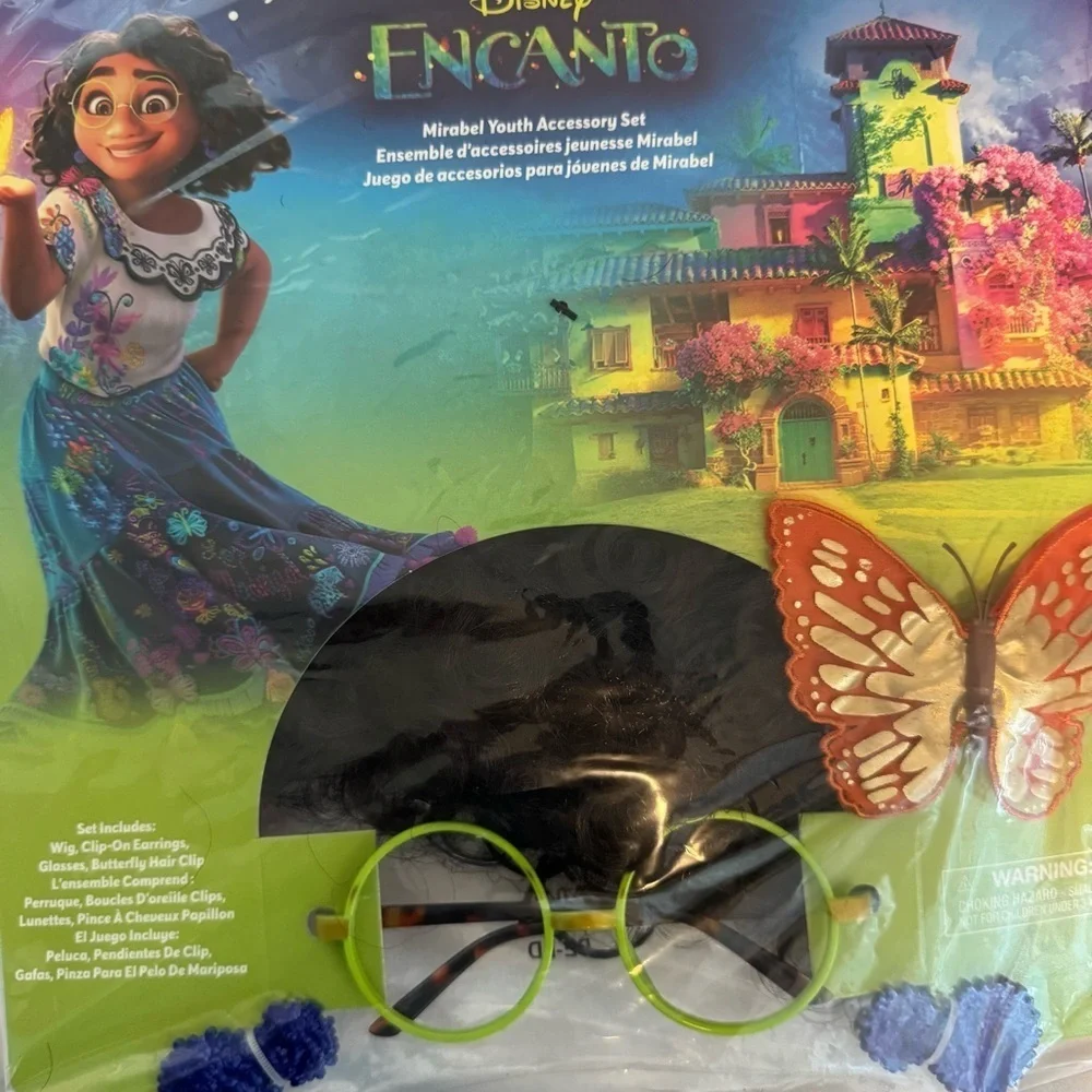 New Disney Parks Disney Encanto  Mirabel Youth Accessory Set